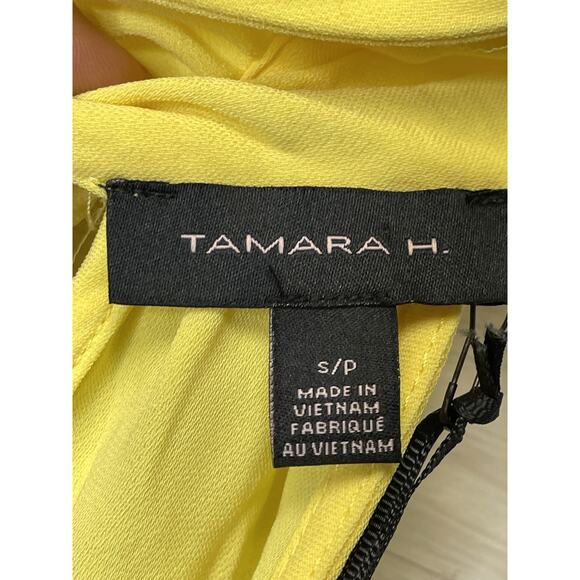 Tamara H Blouse Womens Small Sleeveless Halter Bow Back Chic Polyester Top - Picture 5 of 9